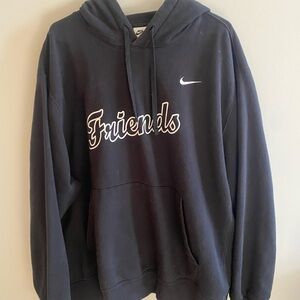 Nike Men's Black Hoodie Sweater